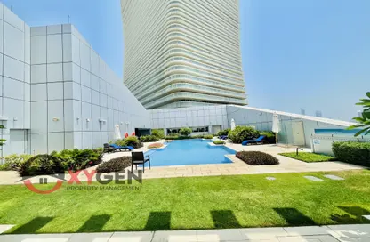 Apartment - 3 Bedrooms - 5 Bathrooms for rent in Sheikha Salama Tower - Khalidiya Street - Al Khalidiya - Abu Dhabi