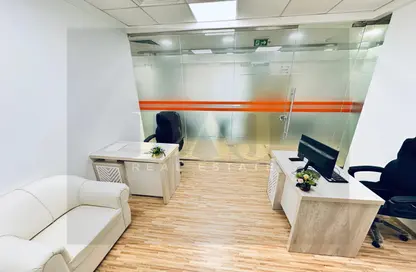 Office Space - Studio - 1 Bathroom for rent in Business Atrium Building - Oud Metha - Bur Dubai - Dubai