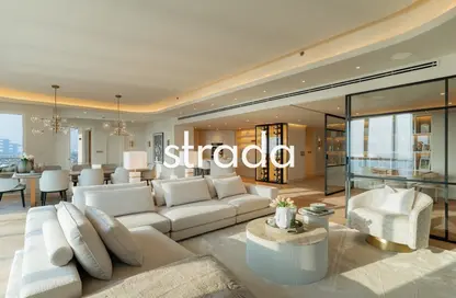 Apartment - 3 Bedrooms - 4 Bathrooms for rent in Marina Residences 2 - Marina Residences - Palm Jumeirah - Dubai