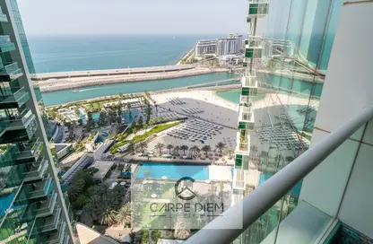 Balcony image for: Apartment - 3 Bedrooms - 5 Bathrooms for rent in Al Bateen Residences - Jumeirah Beach Residence - Dubai, Image 1