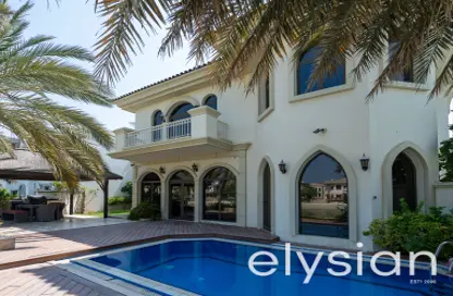 Villa - 4 Bedrooms - 5 Bathrooms for rent in Garden Homes Frond M - Garden Homes - Palm Jumeirah - Dubai