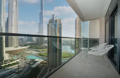 Apartment - 3 Bedrooms - 3 Bathrooms for rent in Act Towers - Opera District - Downtown Dubai - Dubai