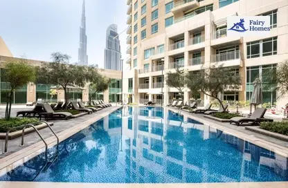 Apartment - 1 Bedroom - 1 Bathroom for rent in Burj Views B - Burj Views - Downtown Dubai - Dubai