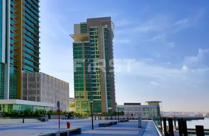 Apartment - 2 Bedrooms - 3 Bathrooms for rent in RAK Tower - Marina Square - Al Reem Island - Abu Dhabi