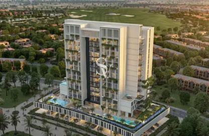 Apartment - 1 Bedroom - 2 Bathrooms for sale in Fairway Residences By Prescott - Dubai Sports City - Dubai