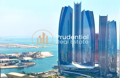 Apartment - 2 Bedrooms - 3 Bathrooms for rent in Etihad Tower 4 - Etihad Towers - Corniche Road - Abu Dhabi