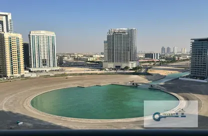 Apartment - 2 Bedrooms - 3 Bathrooms for rent in Hub Canal 2 - Hub-Golf Towers - Dubai Sports City - Dubai