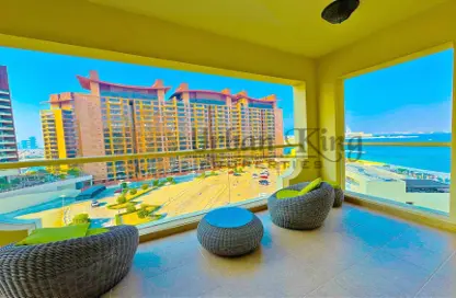 Apartment - 2 Bedrooms - 3 Bathrooms for rent in Al Das - Shoreline Apartments - Palm Jumeirah - Dubai