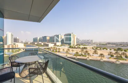 Balcony image for: Apartment - 2 Bedrooms - 2 Bathrooms for sale in Al Barza - Al Bandar - Al Raha Beach - Abu Dhabi, Image 1