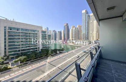 Apartment - 1 Bedroom - 2 Bathrooms for rent in Silverene Tower A - Silverene - Dubai Marina - Dubai