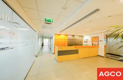 Office Space - Studio - 2 Bathrooms for rent in Indigo Icon - JLT Cluster F - Jumeirah Lake Towers - Dubai