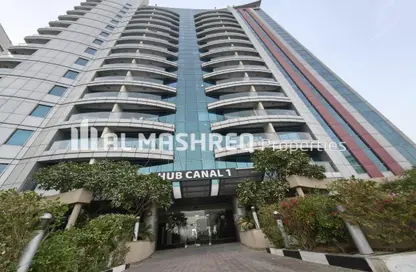 Apartment - 1 Bedroom - 2 Bathrooms for rent in Hub Canal 1 - Hub-Golf Towers - Dubai Sports City - Dubai