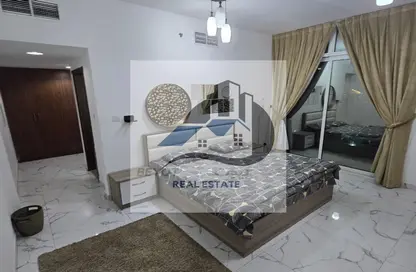 Apartment - 2 Bedrooms - 2 Bathrooms for rent in Oasis Tower - Al Rashidiya 1 - Al Rashidiya - Ajman