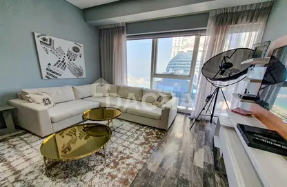 Apartment - 1 Bedroom - 2 Bathrooms for rent in Damac Heights - Dubai Marina - Dubai