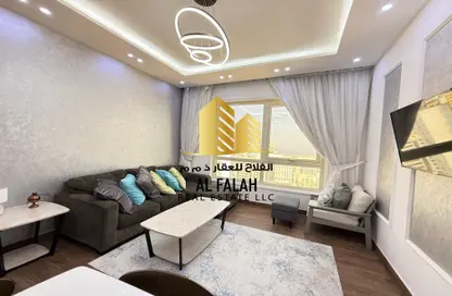 Apartment - 1 Bedroom - 2 Bathrooms for rent in Rose Tower 1 - Rose Tower - Al Khan - Sharjah