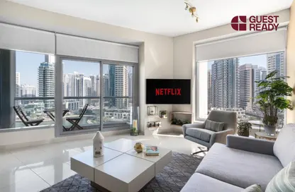 Apartment - 2 Bedrooms - 2 Bathrooms for rent in Fairfield Tower - Park Island - Dubai Marina - Dubai