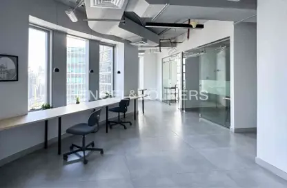 Office Space - Studio - 1 Bathroom for rent in Silver Tower - Business Bay - Dubai