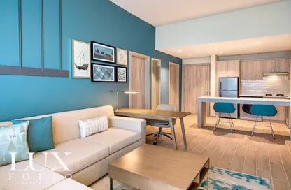 صورة لـ غرفة المعيشة النزل و الشقق الفندقية - غرفة نوم - 2 حمامات للايجار في إليمنت لويستن - الجداف - دبي ، صورة رقم 1