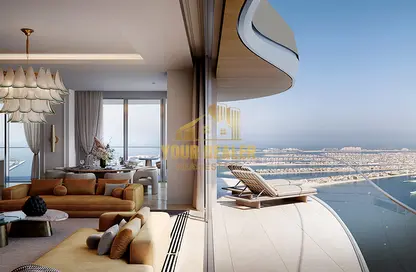 Apartment - 1 Bedroom - 1 Bathroom for sale in The Bristol - EMAAR Beachfront - Dubai Harbour - Dubai