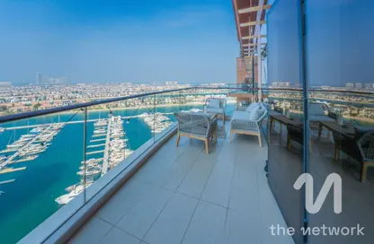 Apartment - 2 Bedrooms - 3 Bathrooms for sale in Emerald - Tiara Residences - Palm Jumeirah - Dubai