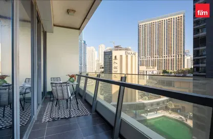 Apartment - 1 Bedroom - 2 Bathrooms for sale in Silverene Tower B - Silverene - Dubai Marina - Dubai