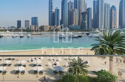 Apartment - 1 Bedroom - 1 Bathroom for sale in Palace Beach Residence - EMAAR Beachfront - Dubai Harbour - Dubai