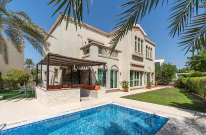 Villa - 4 Bedrooms - 5 Bathrooms for rent in Entertainment Foyer - Islamic Clusters - Jumeirah Islands - Dubai