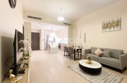 Apartment - 1 Bedroom - 2 Bathrooms for rent in Q Gardens Boutique Residences - Arjan - Dubai