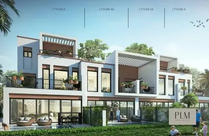 Townhouse - 4 Bedrooms - 5 Bathrooms for sale in Costa Brava 2 - Costa Brava at DAMAC Lagoons - Damac Lagoons - Dubai