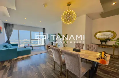 Apartment - 2 Bedrooms - 3 Bathrooms for rent in Damac Heights - Dubai Marina - Dubai