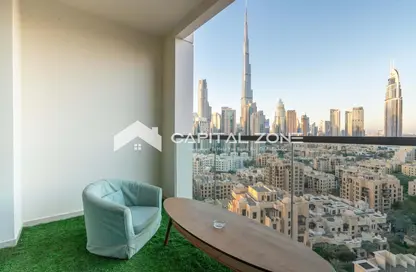 Apartment - 2 Bedrooms - 3 Bathrooms for rent in Bellevue Tower 1 - Bellevue Towers - Downtown Dubai - Dubai