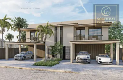 Villa - 3 Bedrooms - 4 Bathrooms for sale in Canal Homes - Falcon Island - Al Hamra Village - Ras Al Khaimah