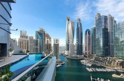Penthouse - 4 Bedrooms - 5 Bathrooms for sale in Marinascape Avant - Trident Marinascape - Dubai Marina - Dubai