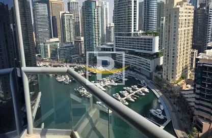 Apartment - 3 Bedrooms - 4 Bathrooms for rent in Marina Wharf 1 - Marina Wharf - Dubai Marina - Dubai