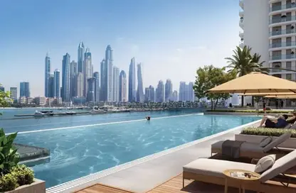 Apartment - 1 Bedroom - 2 Bathrooms for sale in Palace Beach Residence - EMAAR Beachfront - Dubai Harbour - Dubai