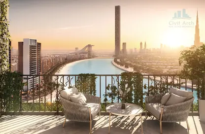 Apartment - 1 Bedroom - 2 Bathrooms for sale in Azizi Riviera Reve - Meydan One - Meydan - Dubai