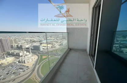 Apartment - 2 Bedrooms - 3 Bathrooms for rent in Al Taawoon Tower 3 - Al Taawoon Towers - Al Khan - Sharjah