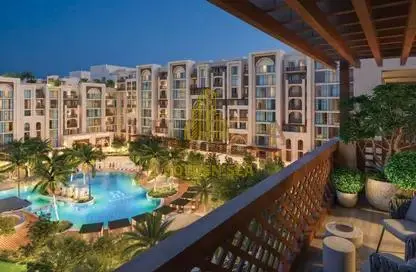 Apartment - 4 Bedrooms - 5 Bathrooms for sale in Bab Al Qasr Resort Residence - Masdar City - Abu Dhabi