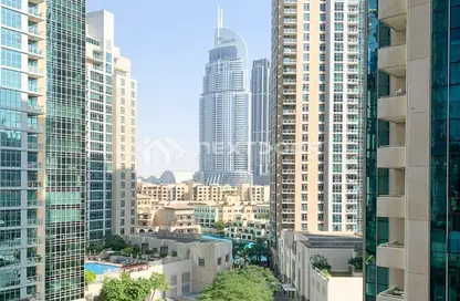 Apartment - 1 Bathroom for rent in Boulevard Central Towers - Downtown Dubai - Dubai