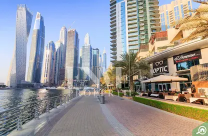 Apartment - 1 Bedroom - 1 Bathroom for rent in Beauport Tower - Marina Promenade - Dubai Marina - Dubai