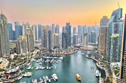 Apartment - 3 Bedrooms - 3 Bathrooms for sale in Damac Heights - Dubai Marina - Dubai