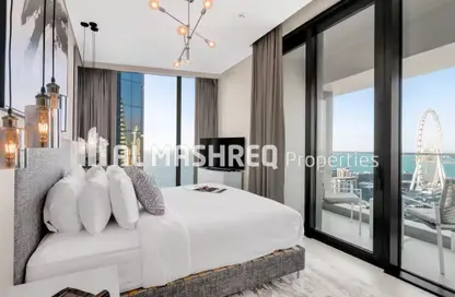 Apartment - 3 Bedrooms - 3 Bathrooms for rent in Jumeirah Gate Tower 1 - The Address Jumeirah Resort and Spa - Jumeirah Beach Residence - Dubai