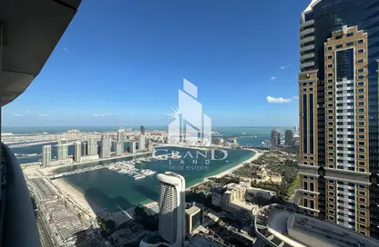 Apartment - 1 Bedroom - 2 Bathrooms for rent in Princess Tower - Dubai Marina - Dubai