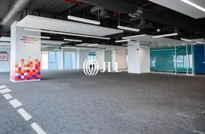 Office Space - Studio - 2 Bathrooms for rent in Landmark Tower - Dubai Marina - Dubai