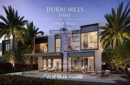 Villa - 5 Bedrooms - 5 Bathrooms for sale in Palm Hills - Dubai Hills Estate - Dubai