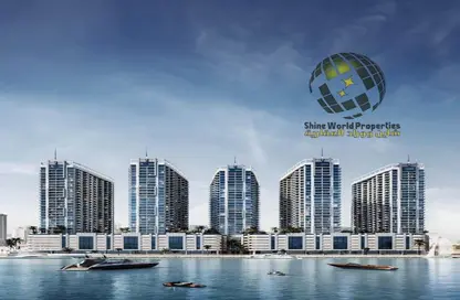 Apartment - 2 Bedrooms - 3 Bathrooms for sale in Ajman Creek Towers - Al Rashidiya 1 - Al Rashidiya - Ajman