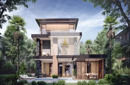 Outdoor House image for: Villa - 4 Bedrooms - 7 Bathrooms for sale in Alaya - Tilal Al Ghaf - Dubai, Image 1