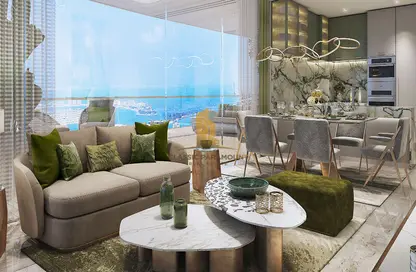 Apartment - 1 Bedroom - 2 Bathrooms for sale in Tower B - Damac Bay - Dubai Harbour - Dubai