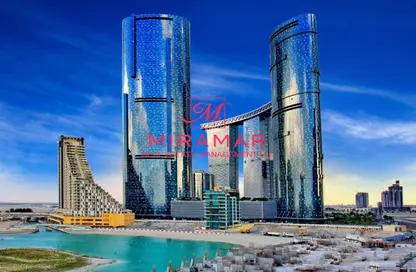 Apartment - 2 Bedrooms - 2 Bathrooms for rent in Sun Tower - Shams Abu Dhabi - Al Reem Island - Abu Dhabi