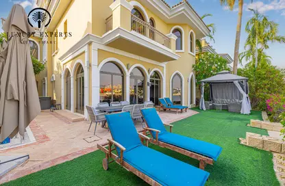 Villa - 5 Bedrooms - 5 Bathrooms for rent in Garden Homes Frond L - Garden Homes - Palm Jumeirah - Dubai